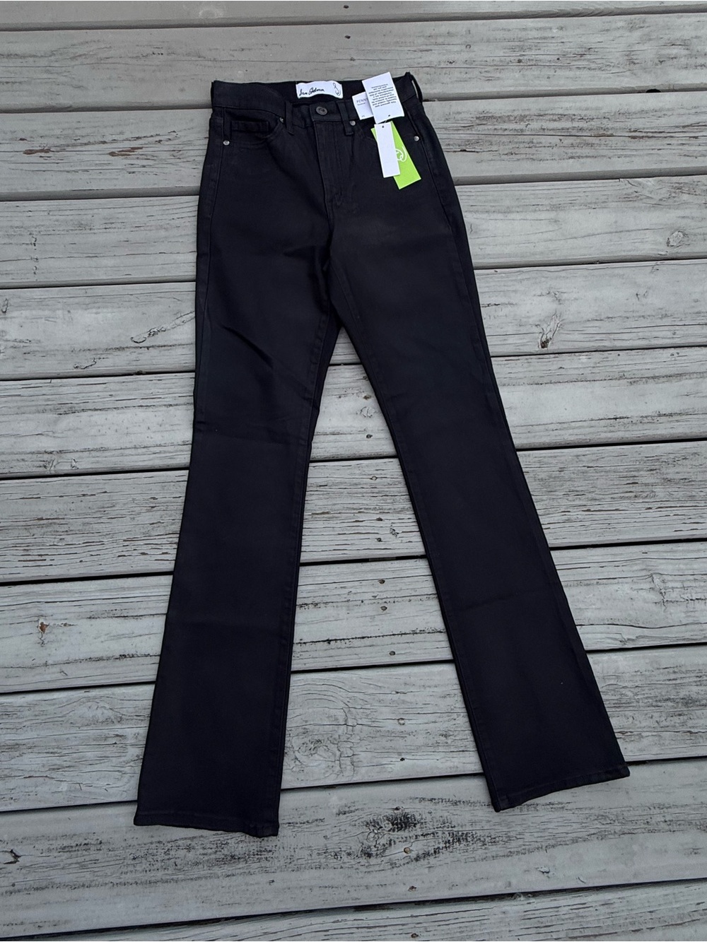 Sam Edelman Black Penny Bootcut Jeans